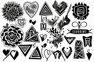 Something which shows courage power daring love and on hand tattoo idea