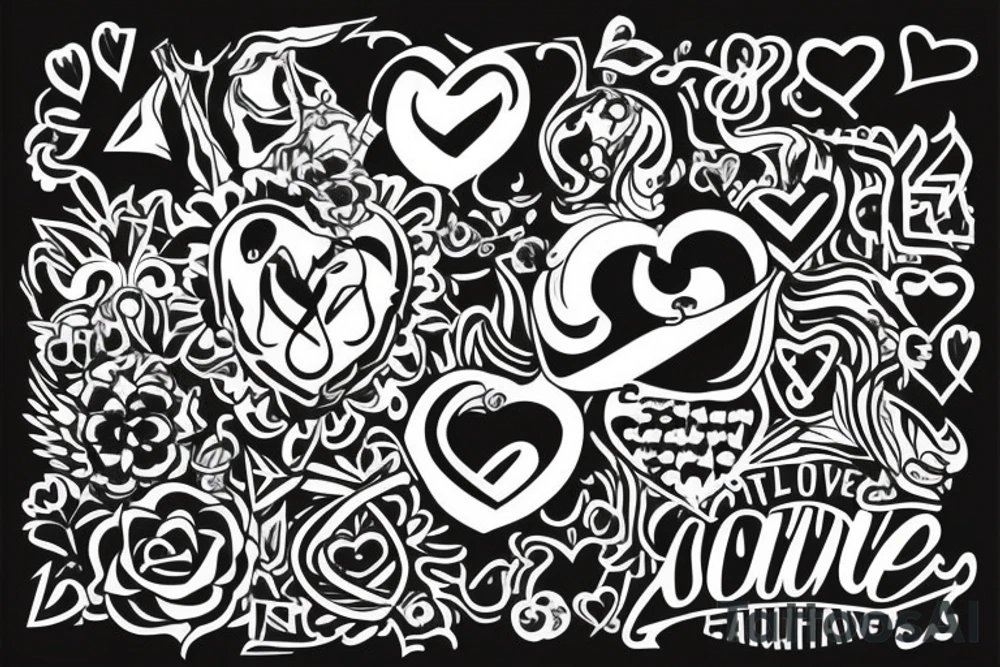 Something which shows courage power daring love and on hand tattoo idea