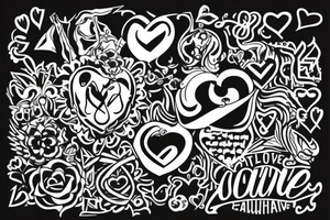 Something which shows courage power daring love and on hand tattoo idea