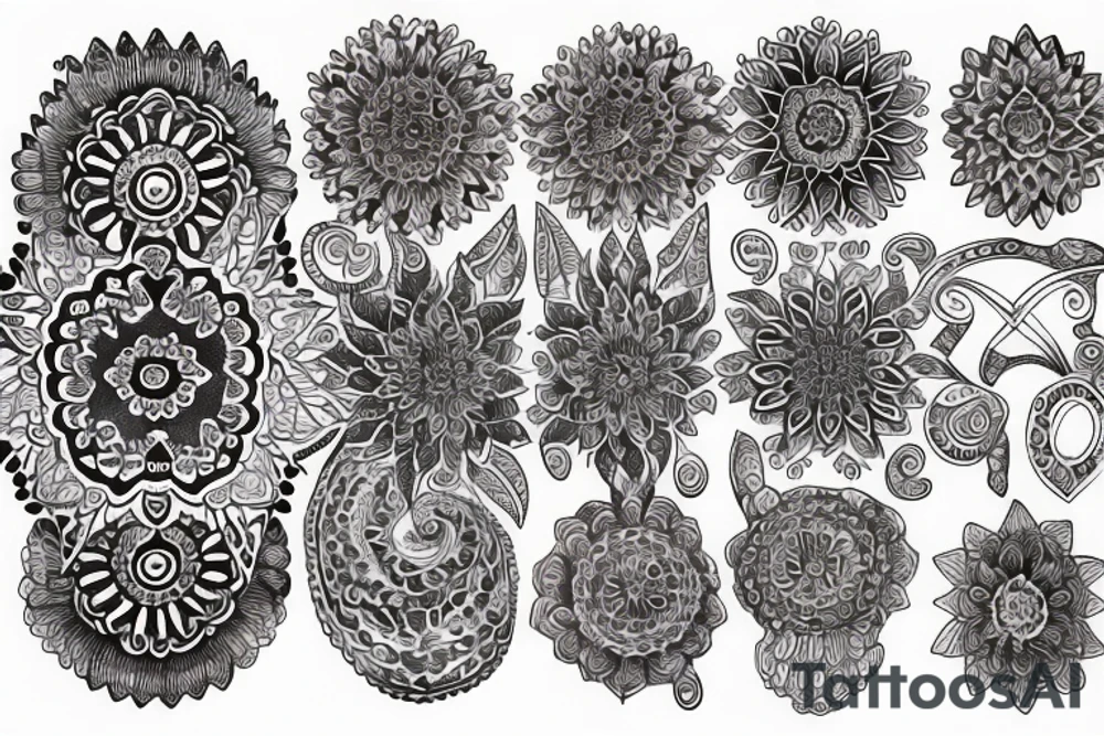 Mandala, quote in cursive, smoke, spine tattoo, long tattoo idea Mandala, quote in cursive, smoke, spine tattoo, long tattoo idea