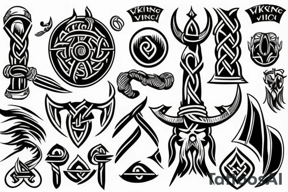 Viking meaning for victory tattoo idea