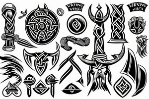 Viking meaning for victory tattoo idea