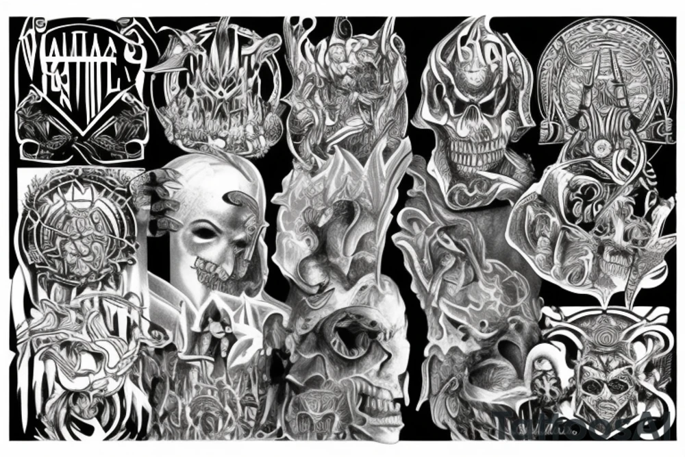 Gates of Valhalla tattoo idea