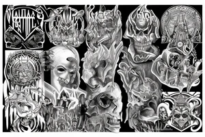 Gates of Valhalla tattoo idea