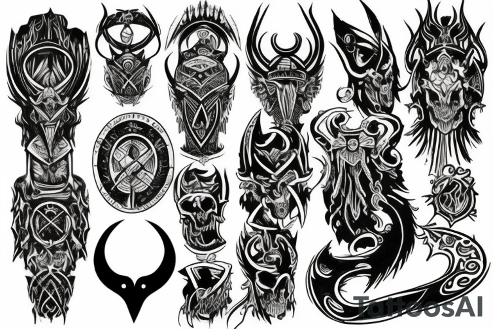 Valhalla tattoo idea