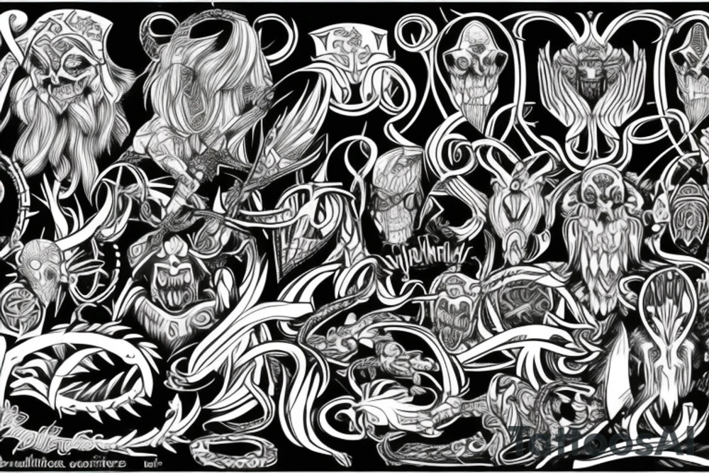 Valhalla tattoo idea