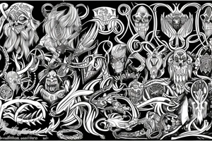 Valhalla tattoo idea