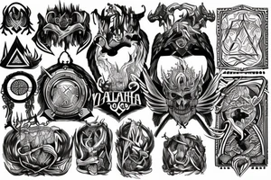 Valhalla tattoo idea
