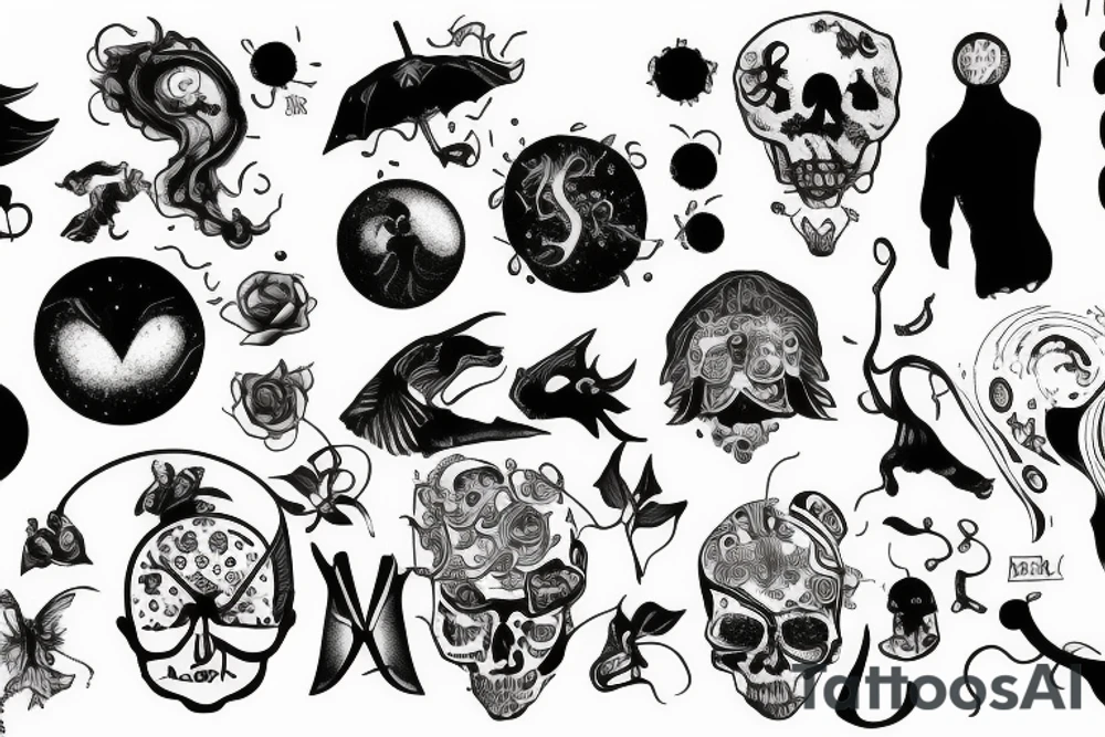 Feeling alone tattoo idea