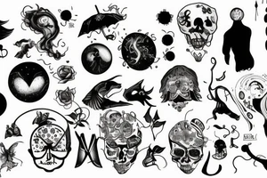 Feeling alone tattoo idea