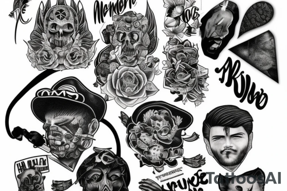 a memorial of my best friend/ brother
hayden rich tattoo idea