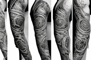 Balance on tricep tattoo idea