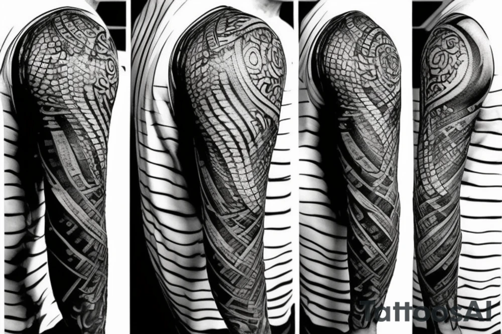 Balance on tricep tattoo idea