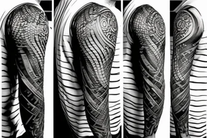 Balance on tricep tattoo idea