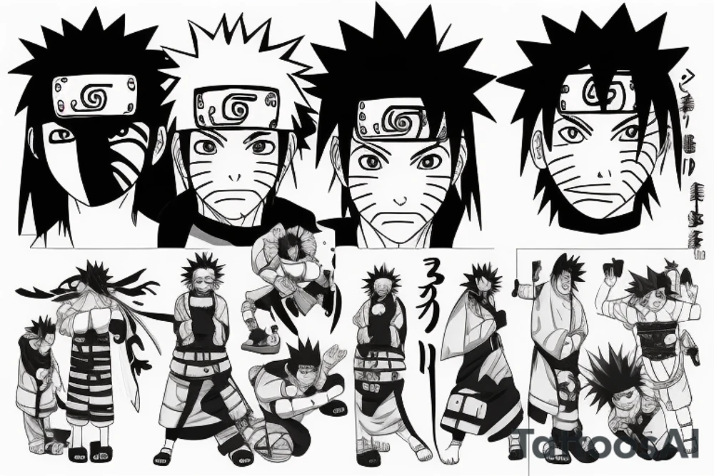 naruto tattoo idea