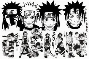 naruto tattoo idea