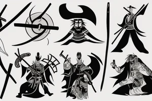 Samurai Jack tattoo idea