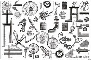 Civil Engineering math formulas tattoo idea