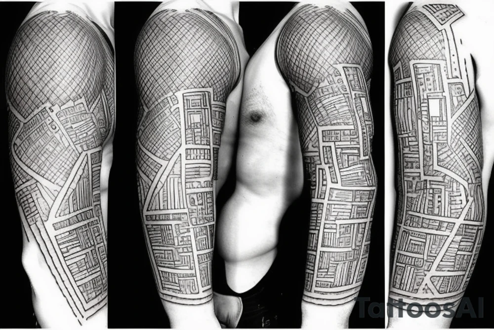 Civil Engineering math formulas for half sleeve arm tattoo idea