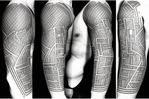 Civil Engineering math formulas for half sleeve arm tattoo idea