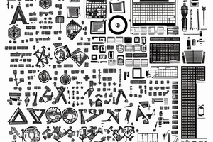 Civil Engineering math formulas for half sleeve arm tattoo idea