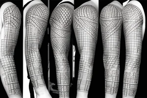 Civil Engineering math formulas for half sleeve arm tattoo idea