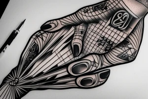 Hands in@apollostudios.ru prison tattoo idea