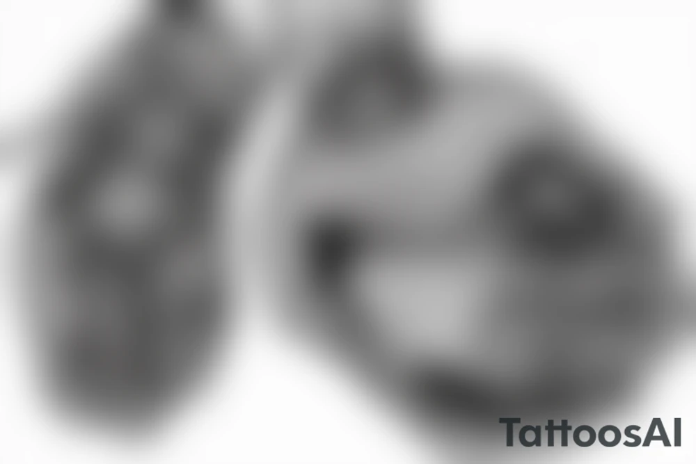 Hands in prison tattoo idea