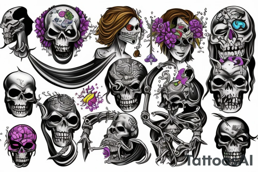 Skeletor tattoo idea