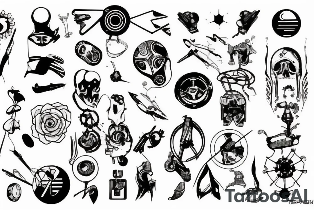 techno tattoo idea