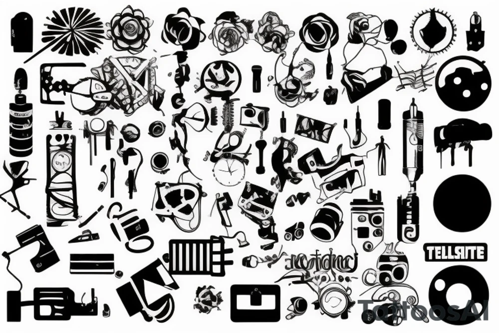 techno tattoo idea