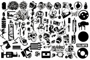 techno tattoo idea