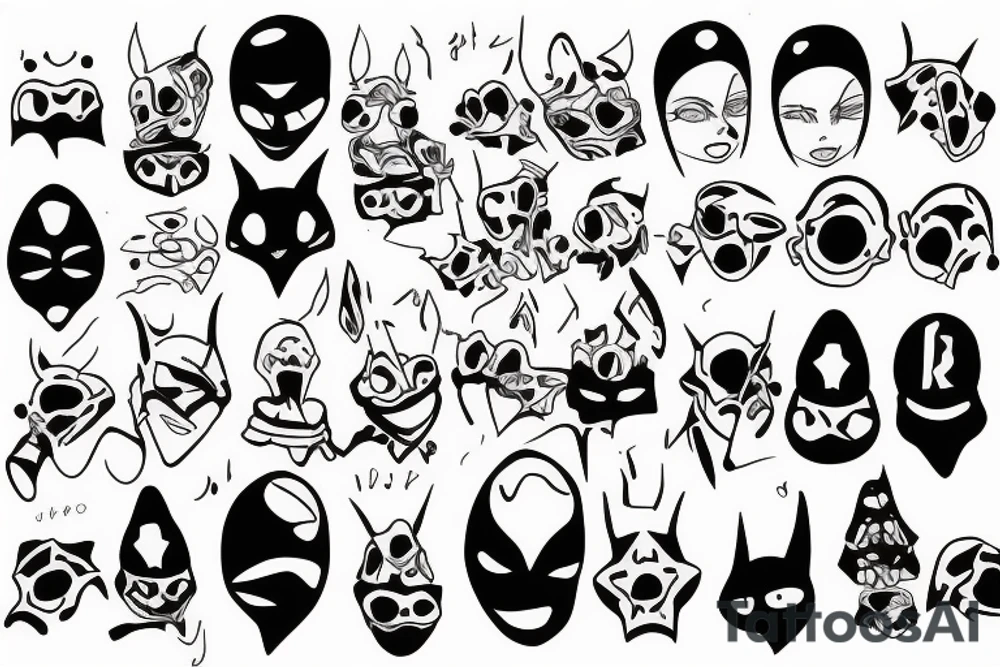 gimp hood tattoo idea