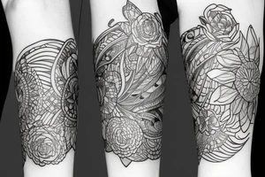 Pair tattoo's love's tattoo idea