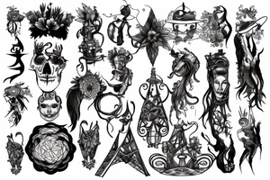 burning man tattoo idea