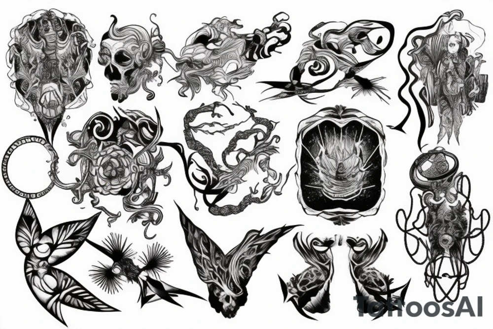 burning man tattoo idea