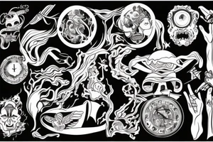 i guess… this is art? tattoo idea