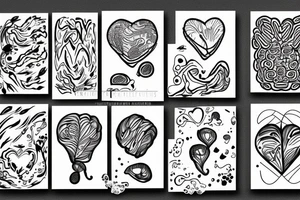 BRAIN AND HEART tattoo idea