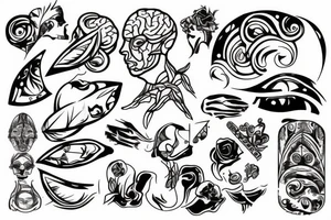 brain tattoo idea