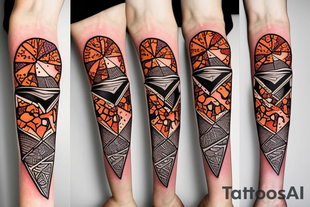 pizza slice tattoo idea