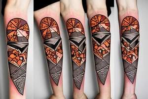 pizza slice tattoo idea
