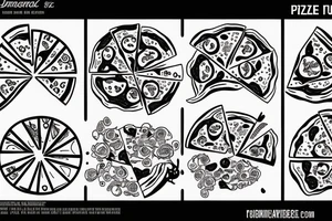 pizza tattoo idea