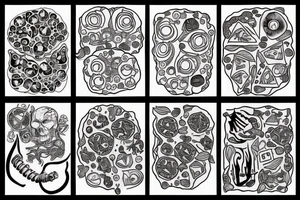pizza tattoo idea