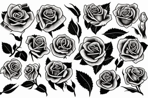 Family,Rose tattoo idea