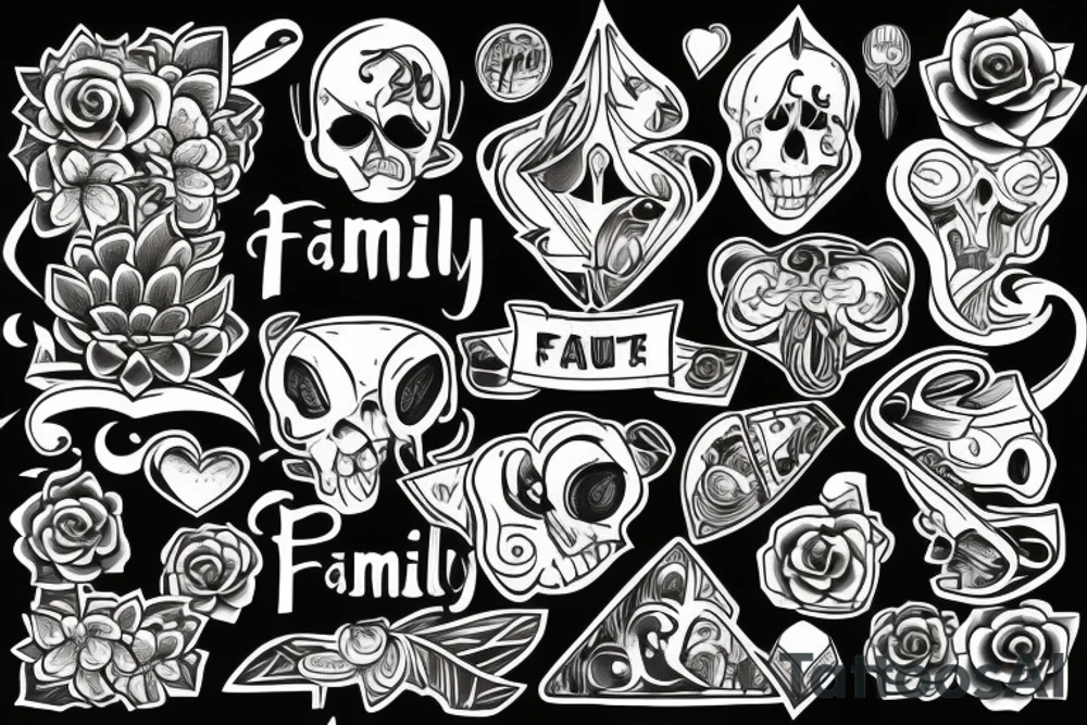 Family tattoo idea