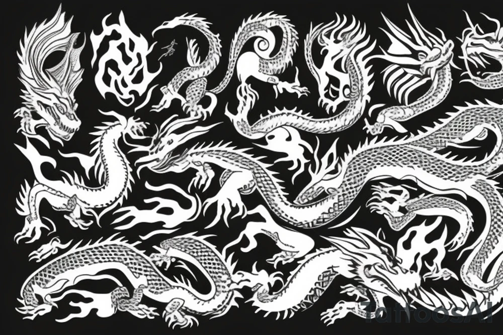dragon tattoo idea