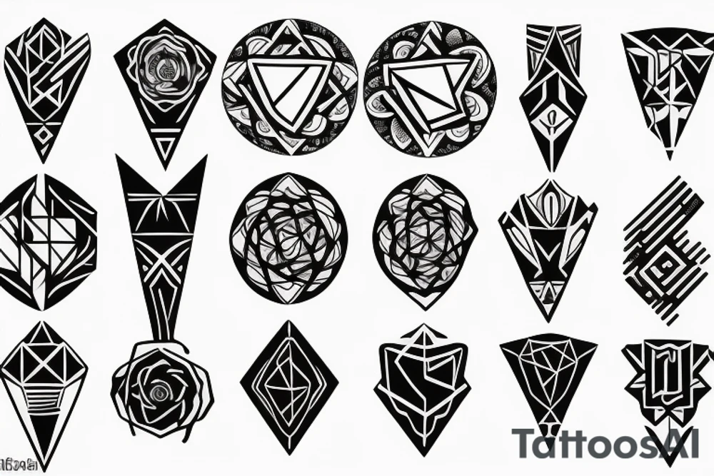 The beginning and end tattoo idea