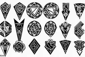 The beginning and end tattoo idea