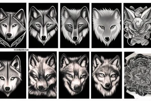 Wolf tattoo tattoo idea