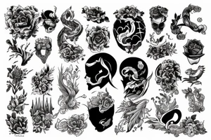 concept discipline tattoo idea